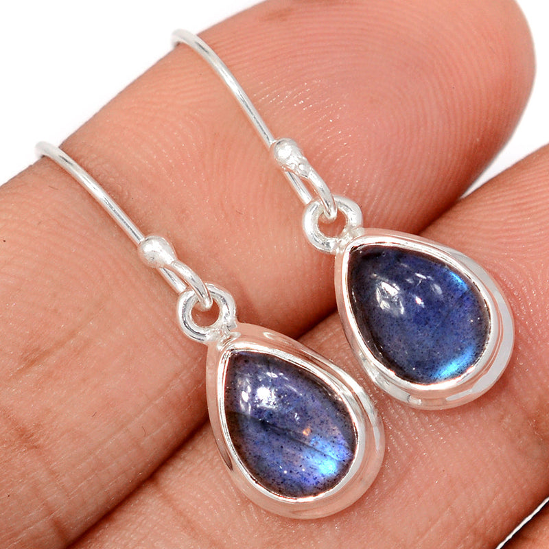 1.2" Labradorite Earrings - LABE690