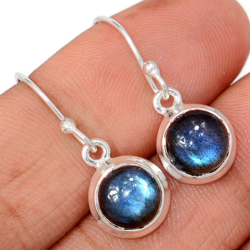 1.1" Labradorite Earrings - LABE692