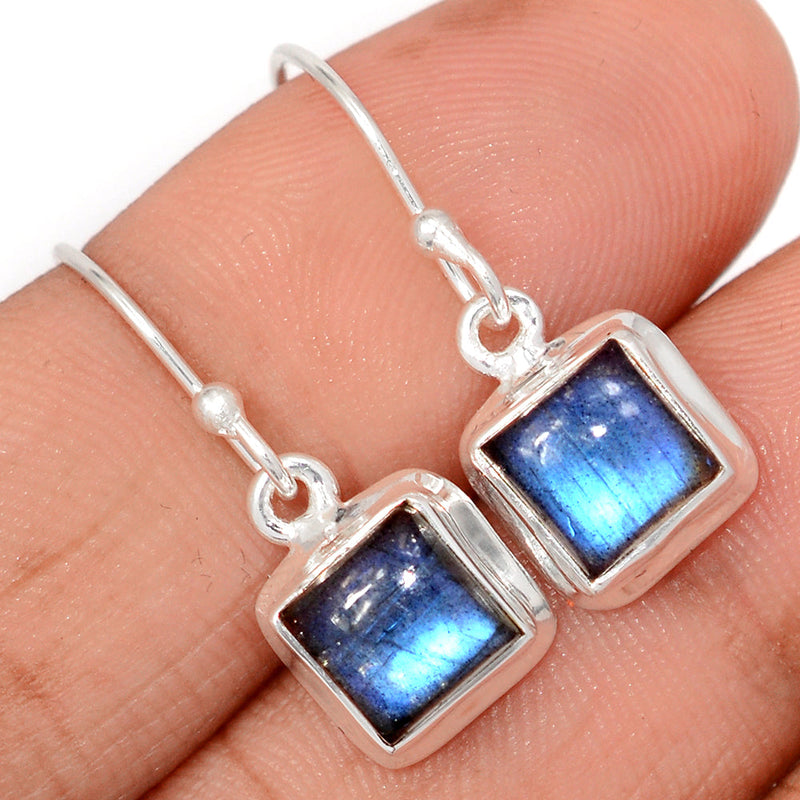 1.1" Labradorite Earrings - LABE693