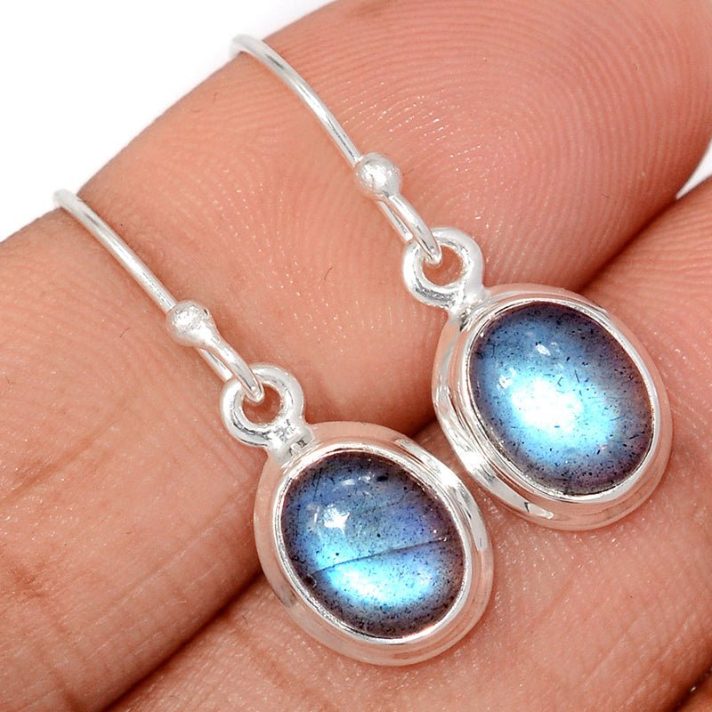 1.1" Labradorite Earrings - LABE701
