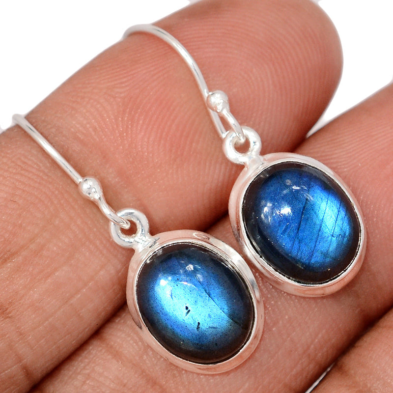1.2" Labradorite Earrings - LABE710