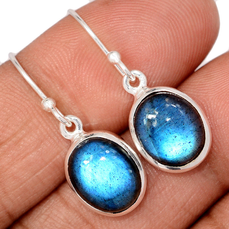 1.2" Labradorite Earrings - LABE711