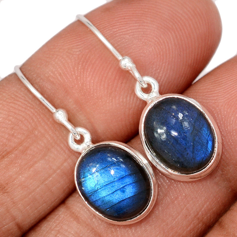 1.2" Labradorite Earrings - LABE714
