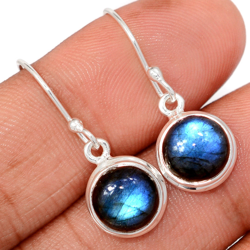 1.1" Labradorite Earrings - LABE723