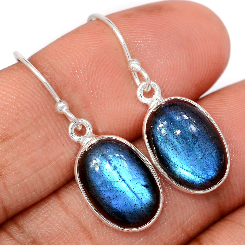 1.3" Labradorite Earrings - LABE726