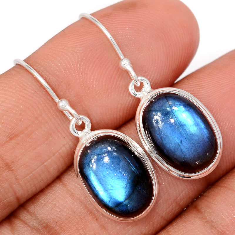 1.3" Labradorite Earrings - LABE728