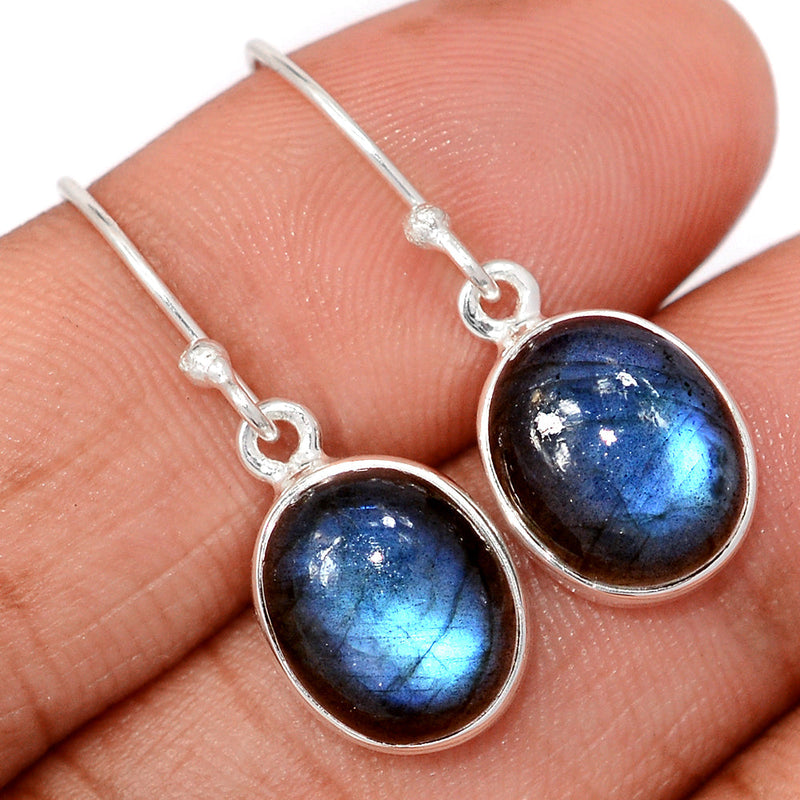 1.2" Labradorite Earrings - LABE731