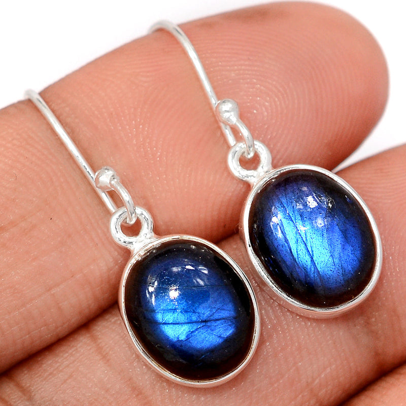 1.2" Labradorite Earrings - LABE733