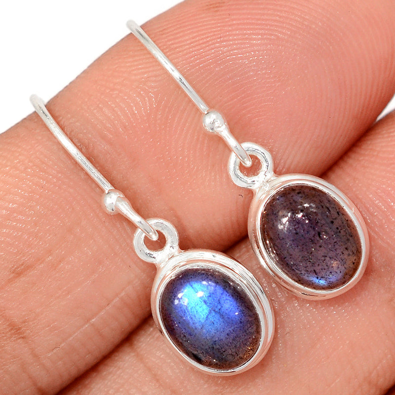 1.1" Labradorite Earrings - LABE736