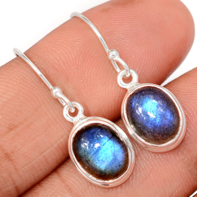 1.2" Labradorite Earrings - LABE743