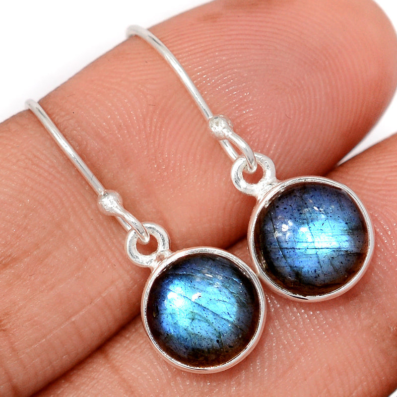 1.1" Labradorite Earrings - LABE744