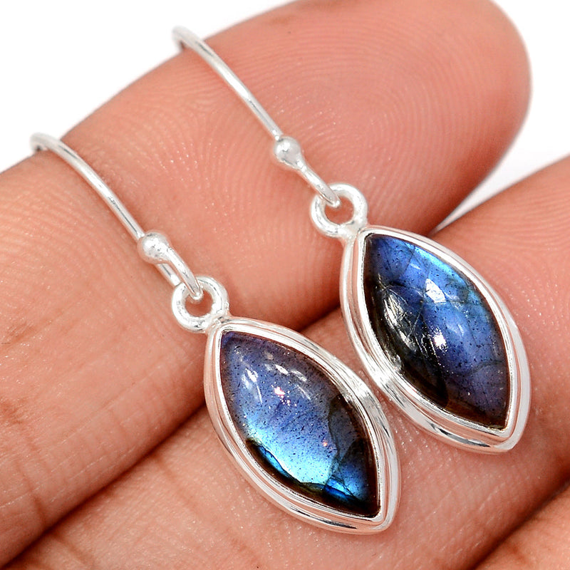 1.3" Labradorite Earrings - LABE745