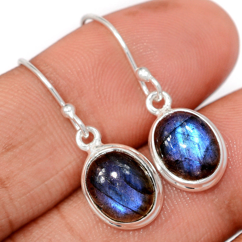 1.2" Labradorite Earrings - LABE748