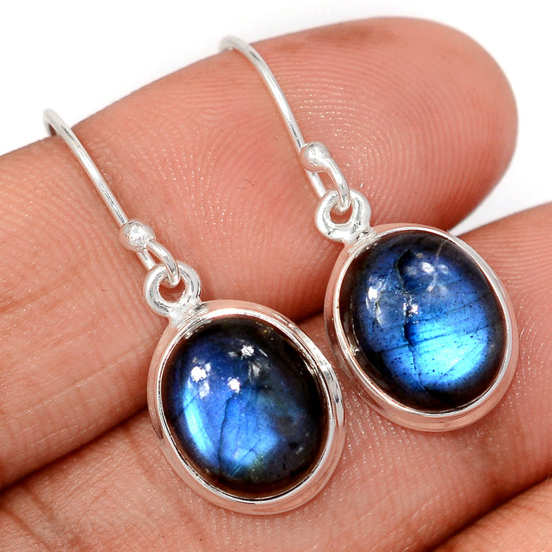 1.2" Labradorite Earrings - LABE757