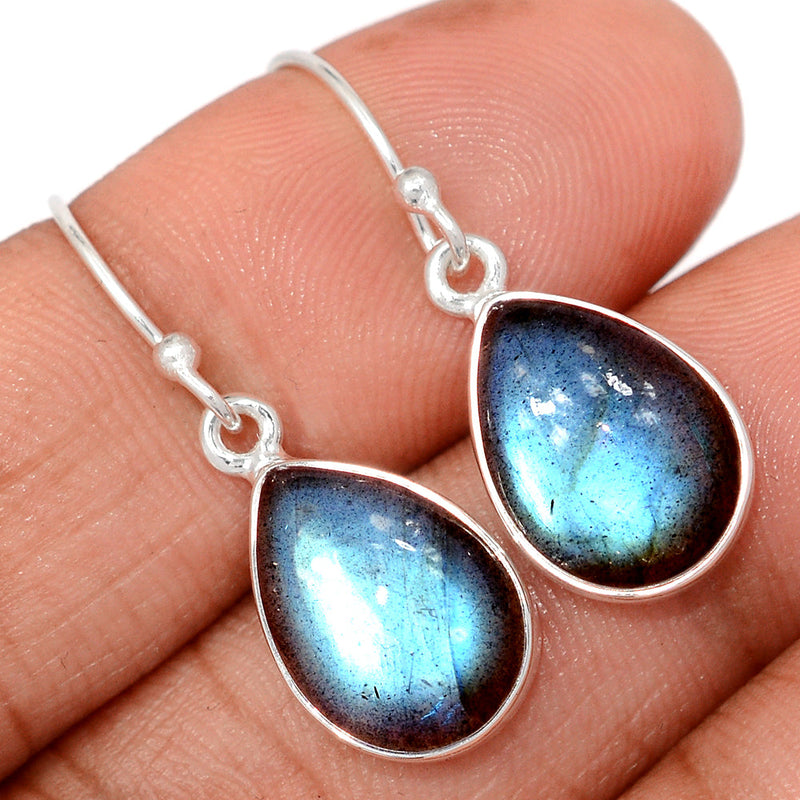 1.2" Labradorite Earrings - LABE759