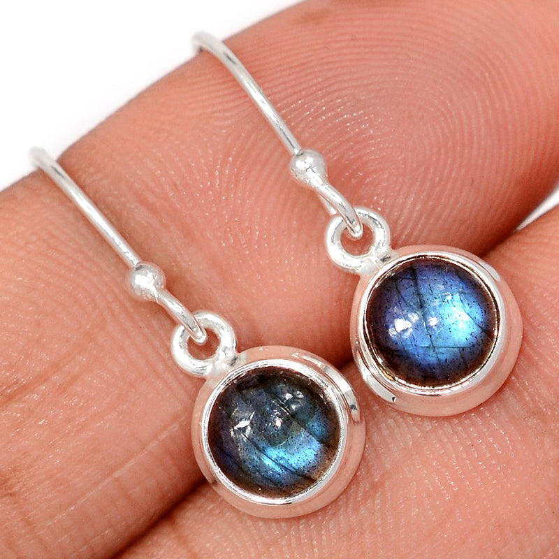 1" Labradorite Earrings - LABE760