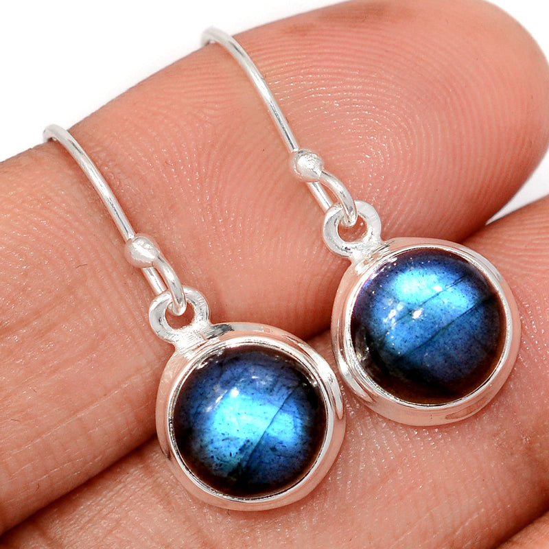 1.1" Labradorite Earrings - LABE762