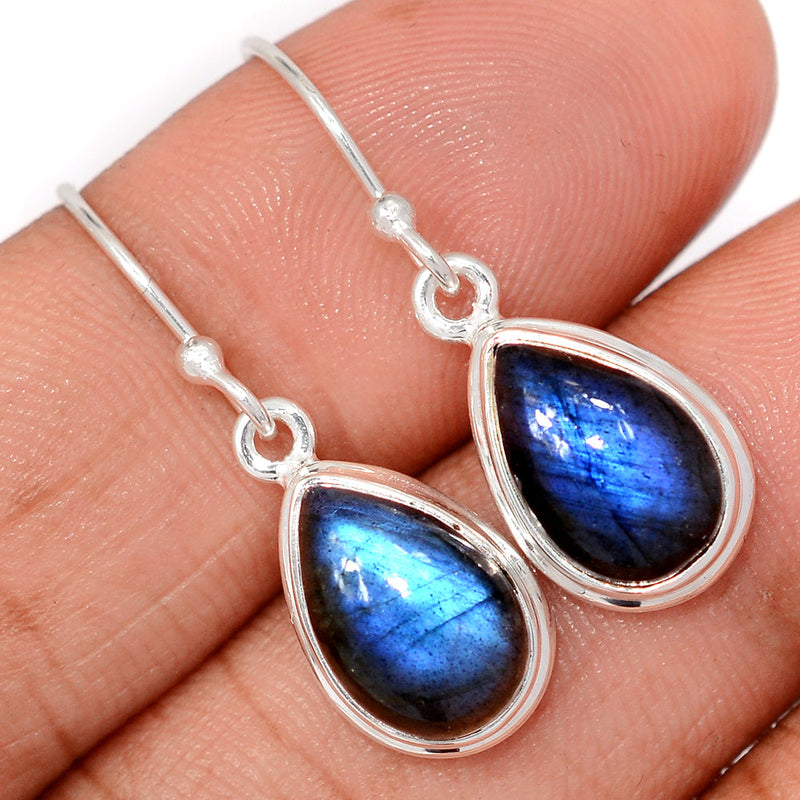 1.2" Labradorite Earrings - LABE772