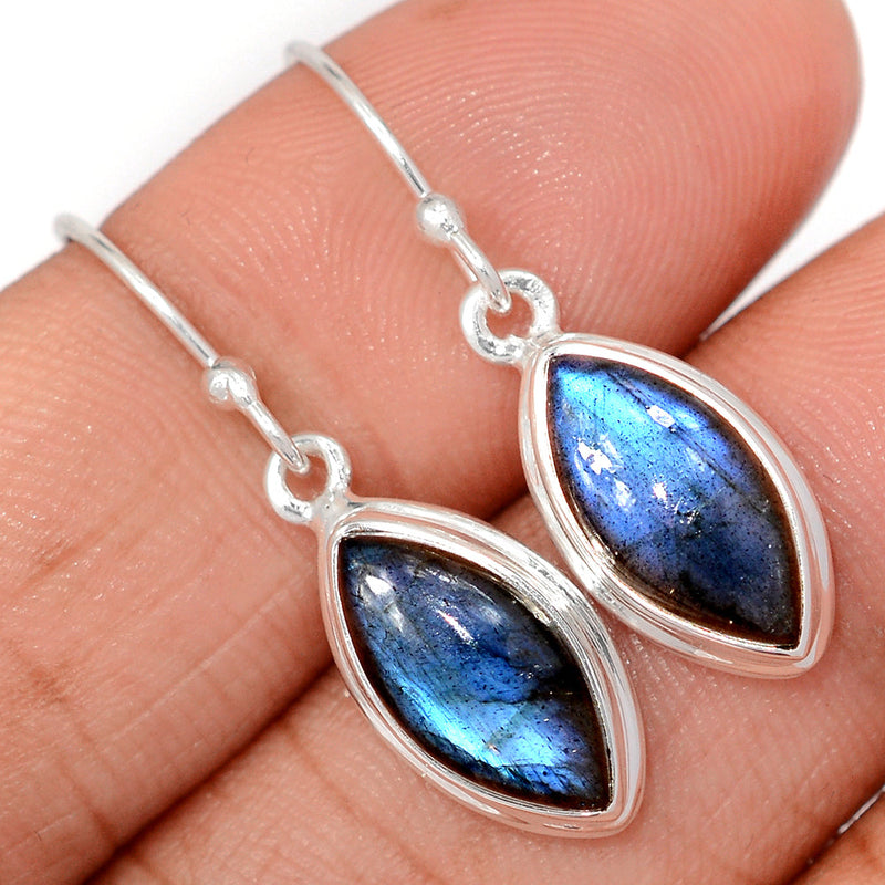 1.3" Labradorite Earrings - LABE775