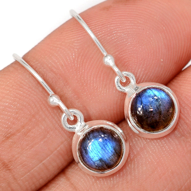 1" Labradorite Earrings - LABE780