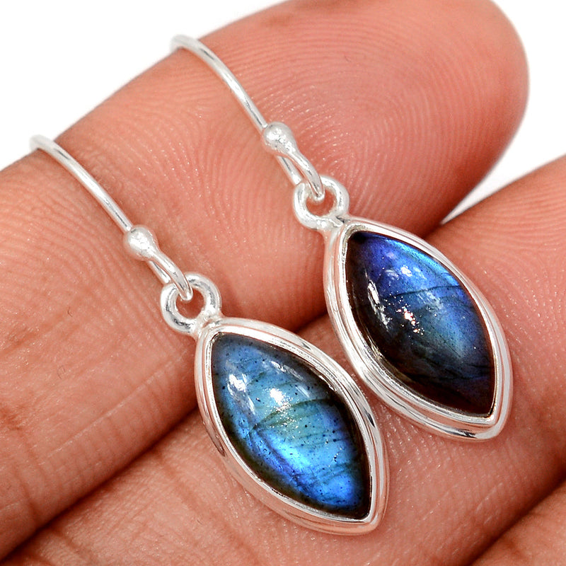 1.3" Labradorite Earrings - LABE782