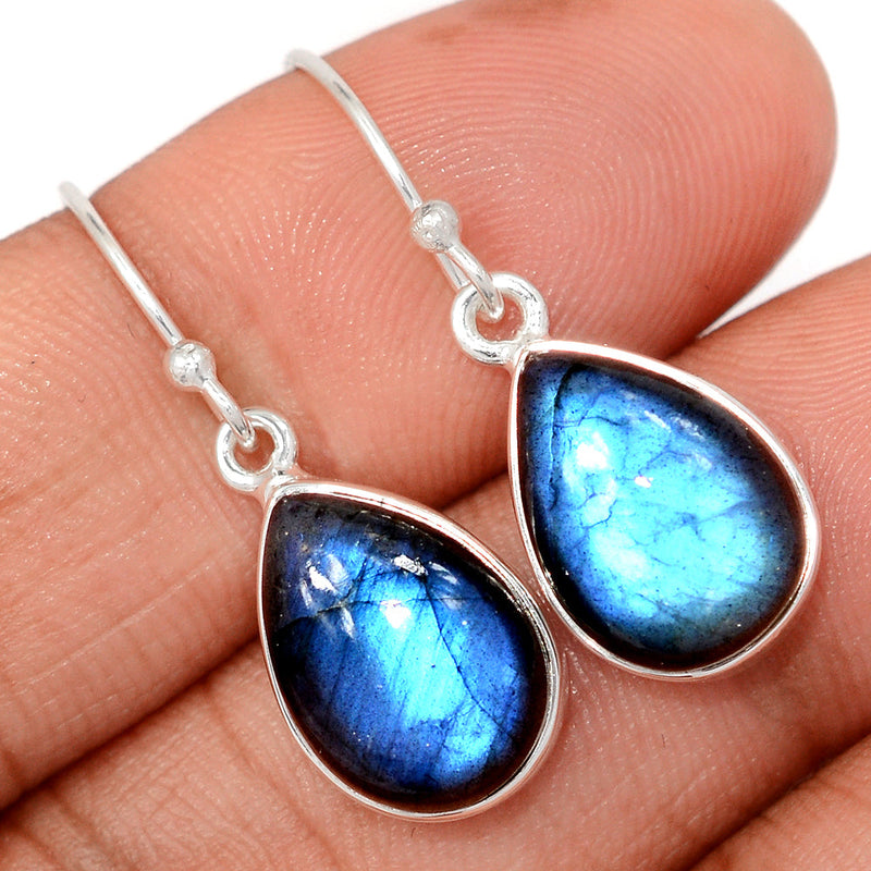 1.2" Labradorite Earrings - LABE786