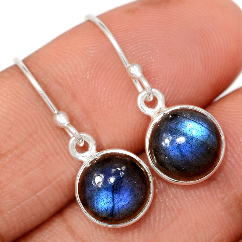 1.1" Labradorite Earrings - LABE787