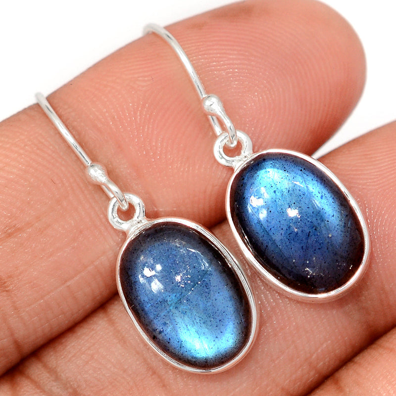 1.3" Labradorite Earrings - LABE788