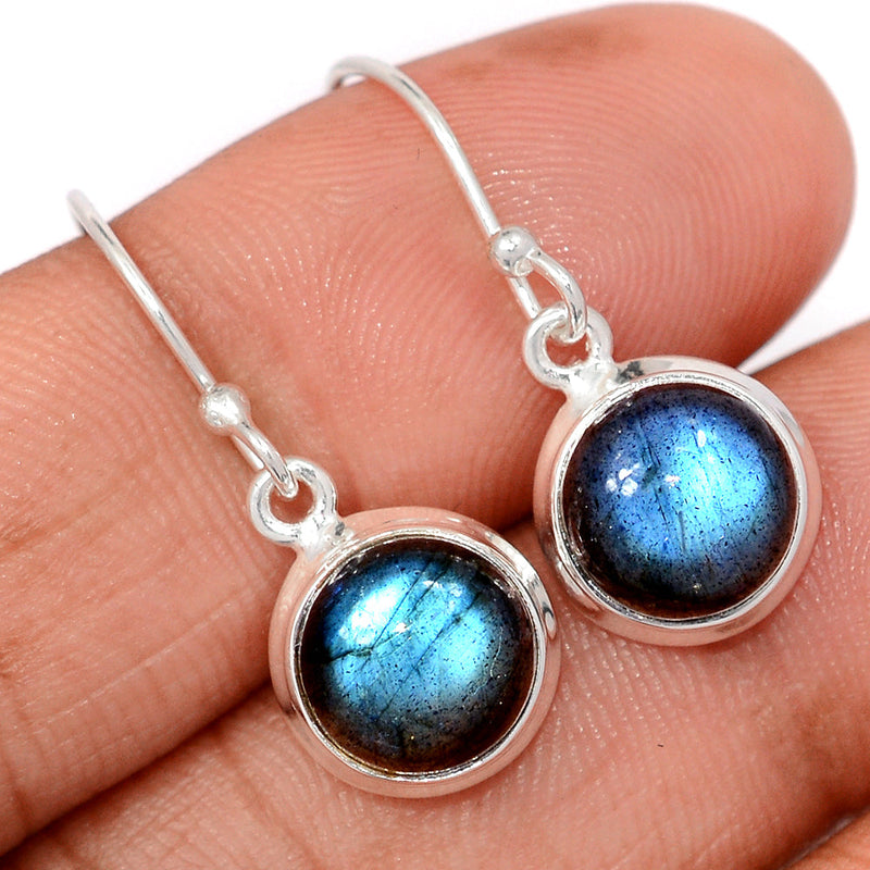 1.1" Labradorite Earrings - LABE789