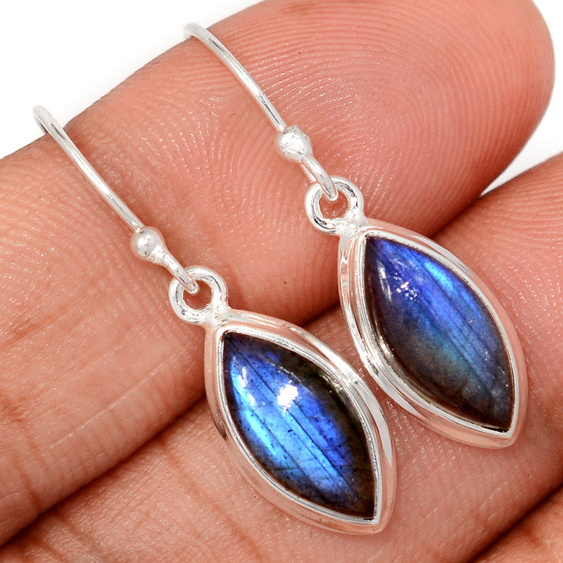 1.3" Labradorite Earrings - LABE793