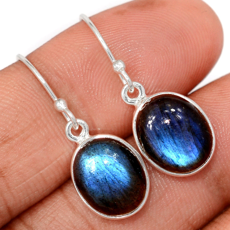 1.2" Labradorite Earrings - LABE795