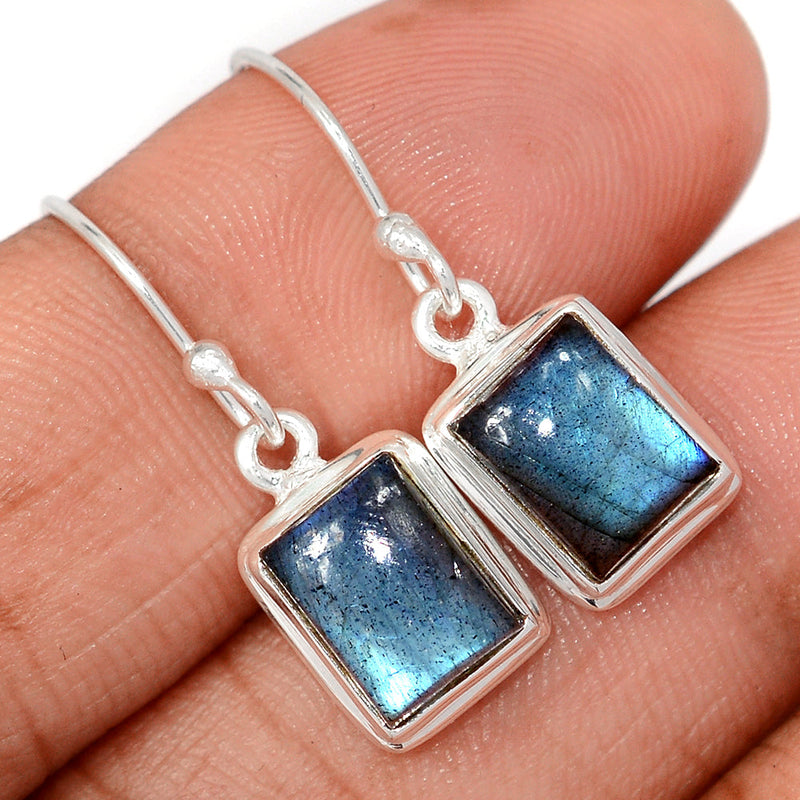 1.1" Labradorite Earrings - LABE797