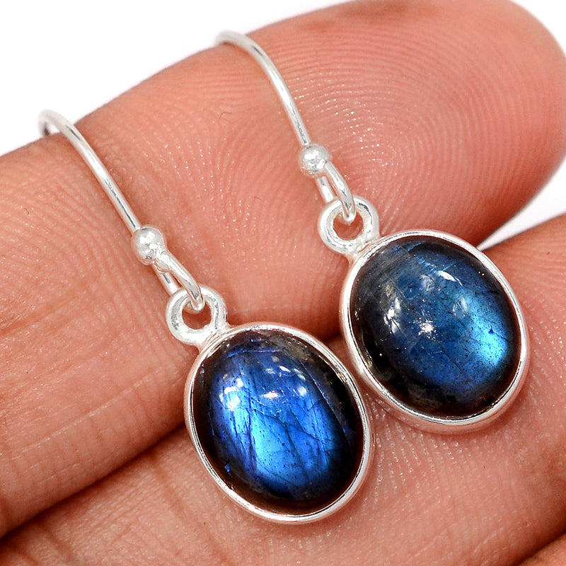 1.1" Labradorite Earrings - LABE800
