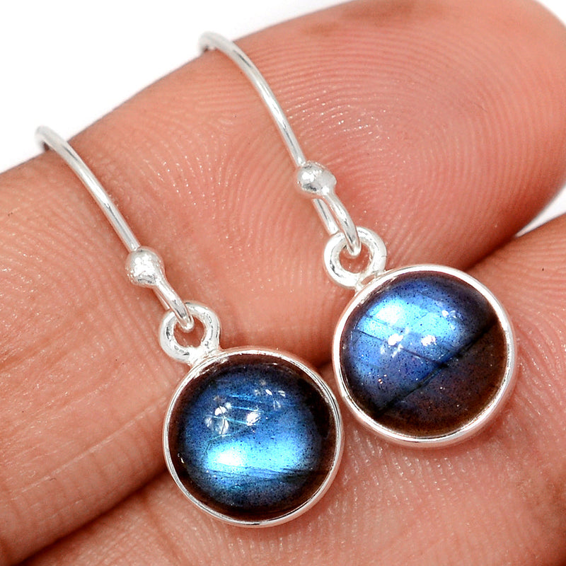 1.1" Labradorite Earrings - LABE805