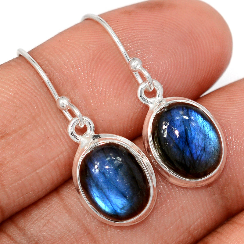 1.2" Labradorite Earrings - LABE808