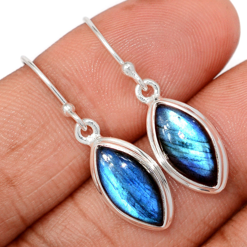 1.3" Labradorite Earrings - LABE812