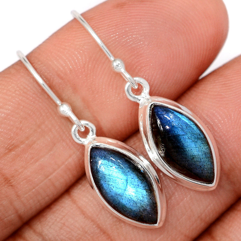 1.3" Labradorite Earrings - LABE816