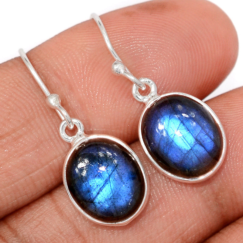 1.2" Labradorite Earrings - LABE824