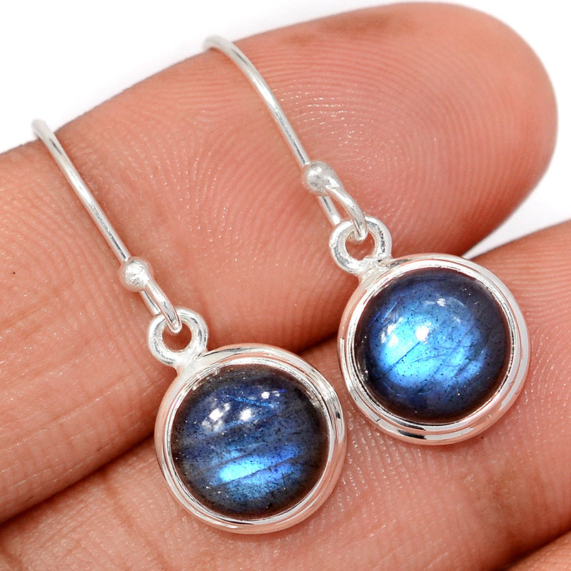 1.1" Labradorite Earrings - LABE828
