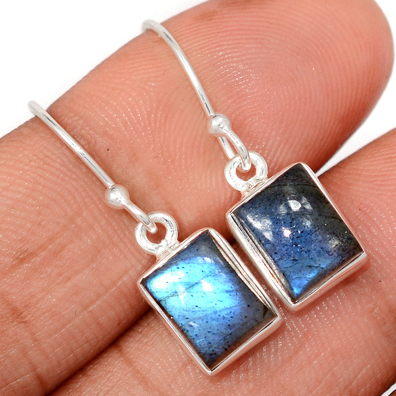 1.1" Labradorite Earrings - LABE829