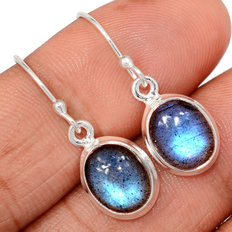 1.1" Labradorite Earrings - LABE832