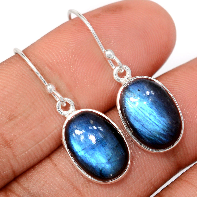 1.3" Labradorite Earrings - LABE837