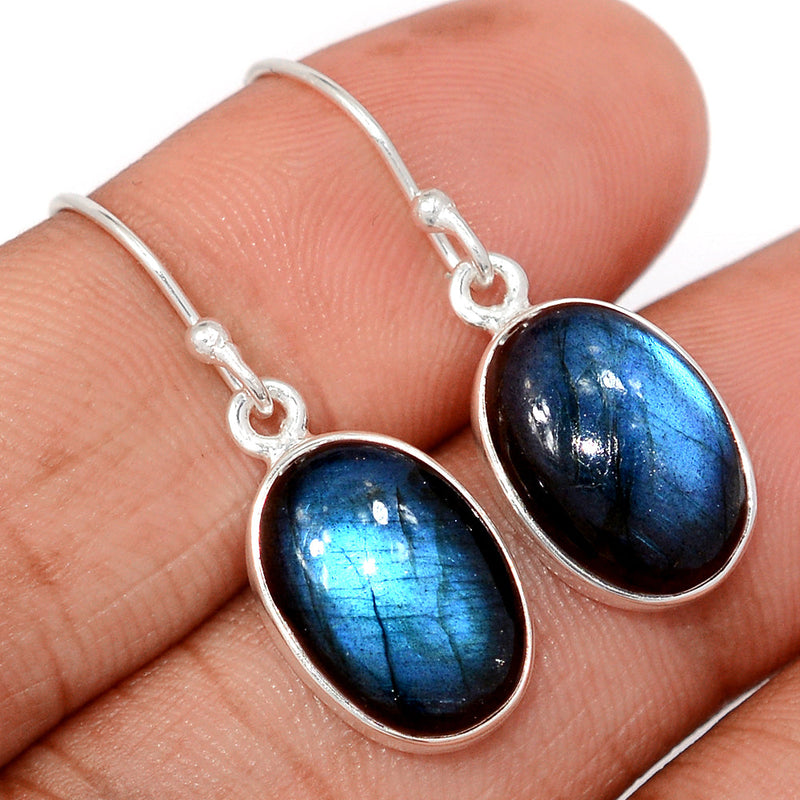1.3" Labradorite Earrings - LABE844