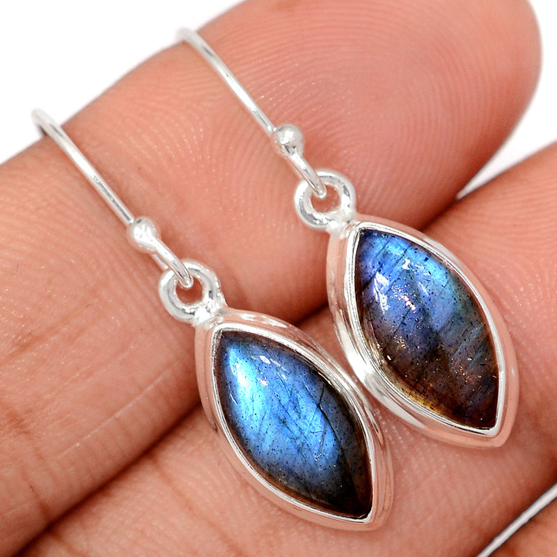 1.3" Labradorite Earrings - LABE851