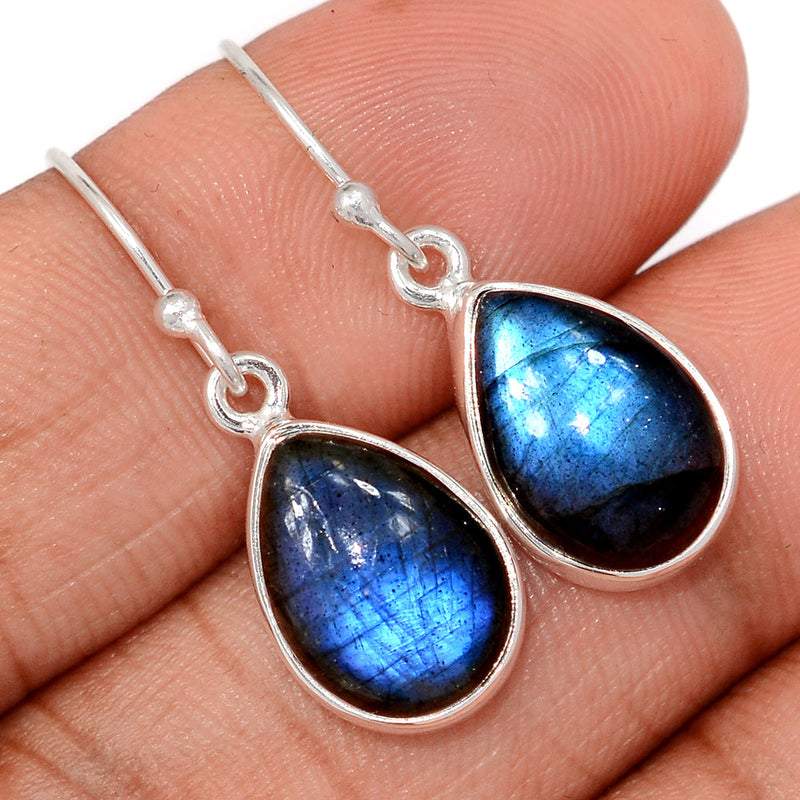 1.2" Labradorite Earrings - LABE852