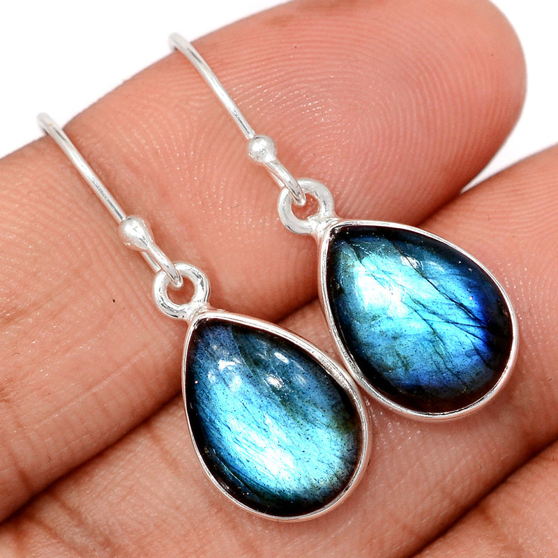 1.2" Labradorite Earrings - LABE854