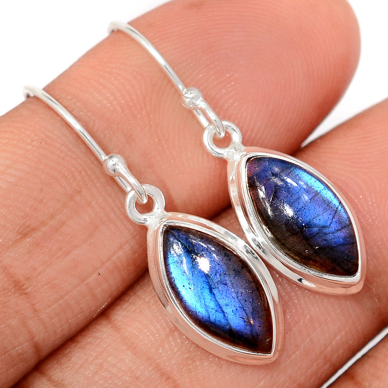 1.3" Labradorite Earrings - LABE860