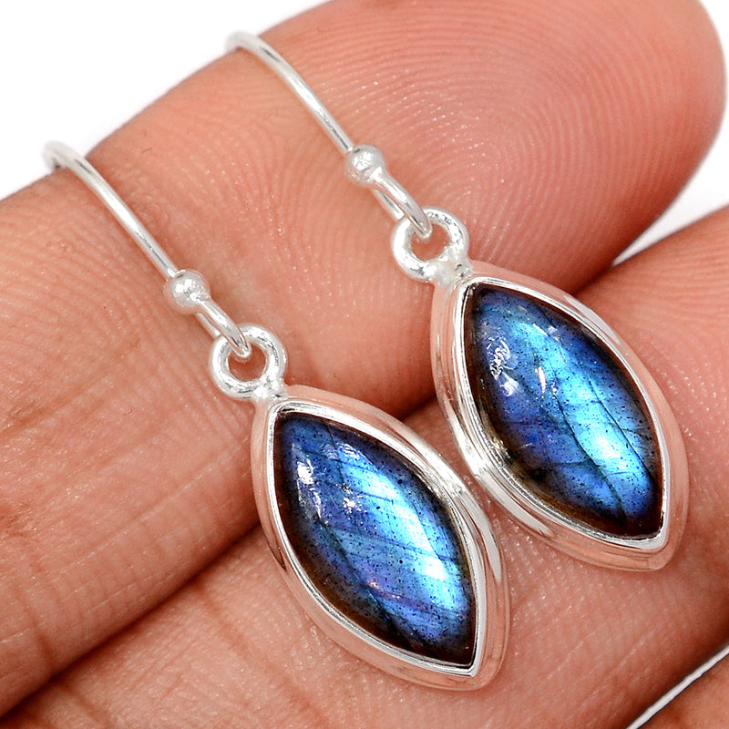 1.3" Labradorite Earrings - LABE863