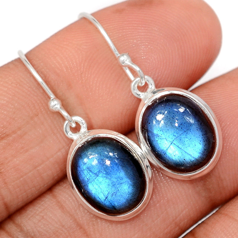 1.1" Labradorite Earrings - LABE864