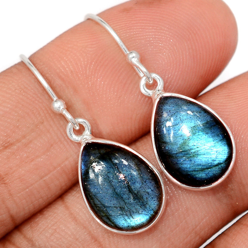 1.2" Labradorite Earrings - LABE867